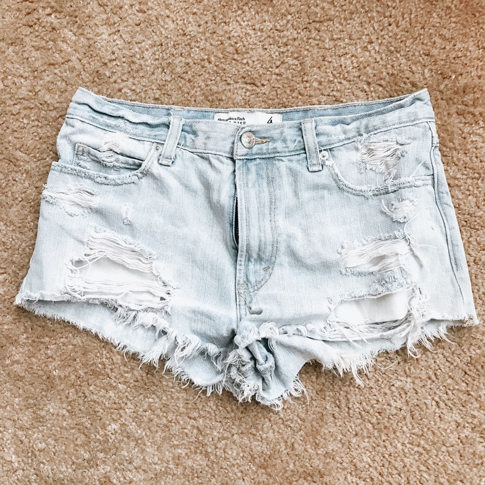 Abercrombie & Fitch High Rise Shorts